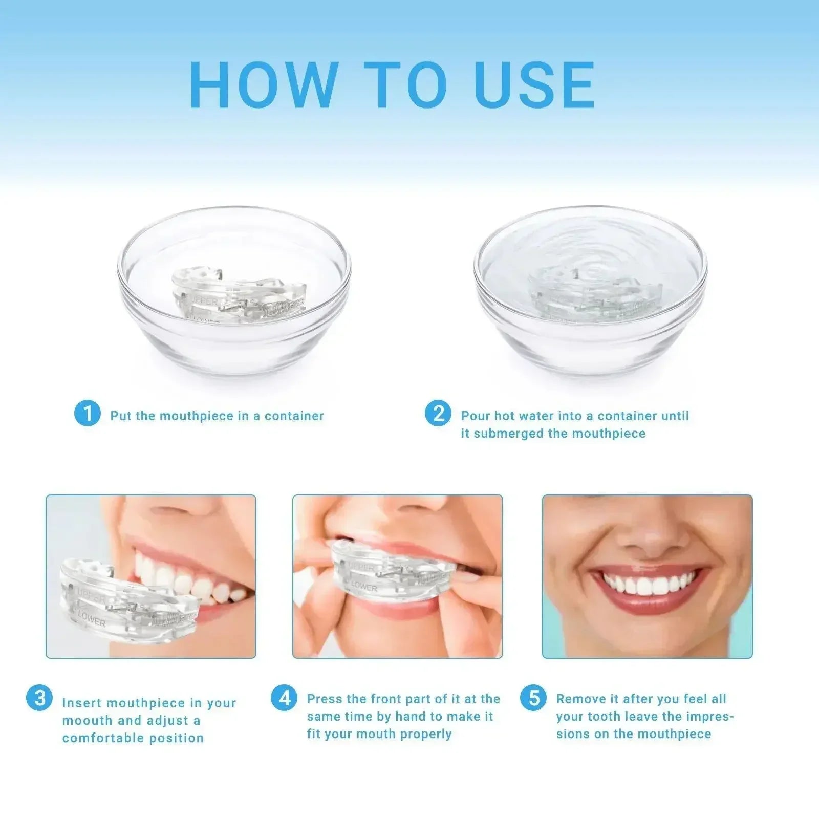 Adjustable Mouthpiece  Anti-Snoring Mouth Guard